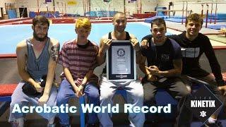 Team Kinetix Acrobatic World Record - BBC's Officially Amazing