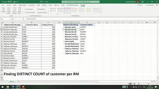 Find DISTINCT COUNT in Older Excel Versions