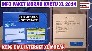 PAKET MURAH XL TERBARU 2024 | INFO KODE DIAL MURAH XL TERBARU