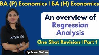 P1: ONE SHOT ECONOMETRICS | BA(H) ECONOMICS | BA(P) ECONOMICS | UGC NET ECONOMICS | CUET PG ECONOMIC