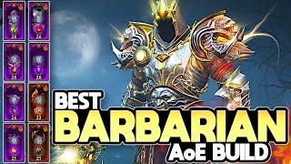 Best Barbarian Build with AOE Damage in Diablo Immortal