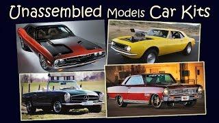 Unassembled Models Car Kits Collection 1:25 1:24 [Part 2]