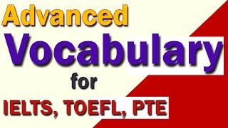 Academic Vocabulary for IELTS, TOEFL, and PTE | Learn Advanced English Words