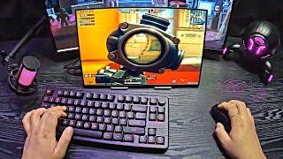 RELAXING 240FPS PUBG MOBILE PC POV GAMEPLAY  + EPOMAKER GALAXY70 KEYBOARD SOUNDS ASMR