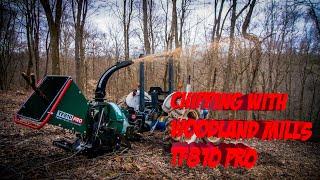 Chipping with the NEW Woodland Mills TF 810 PRO PTO chipper