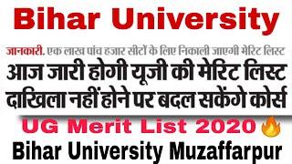 bihar university ug merit list 2020, #brabu_merit_list_2020, #brabu_news_today brabu merit list