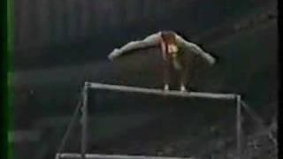 Olga Bicherova - 1981 Worlds EF - Uneven Bars