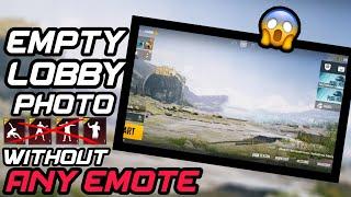 Empty Lobby Photo Without Any Emote  | Lobby Video Editing Tutorial By Daku Gaming