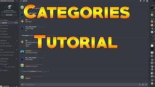 How To Add Categories To A Discord Server