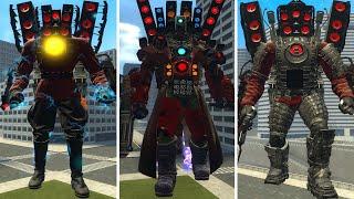 EVOLUTION OF NEW ARMORED TITAN SPEAKER MAN!  In Garry's Mod