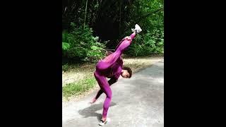 Gymnastics splits challenge - flexibility check - Tiktok Video - CIRCUS ARTIST