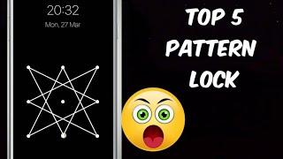 Screen lock | Amazing lock | pattern design | new pattern style |  impossible pattern locks | part 2