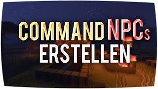 CommandNPC ► Commands mit NPCs ausführen - Minecraft 1.12 - Tutorial [German]