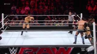 Damien Mizdown vs The Miz - Raw April 20 - 2015