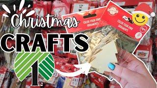 8 Brand NEW Dollar Tree Crafts for Christmas! Genius Ways to use Dollar Tree Ornaments!