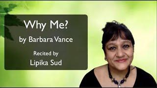 Why Me? by Barbara Vance Recited by LipikaSud