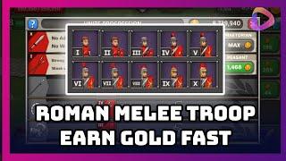 Grow Empire Tips for Farming Gold with Roman Melee