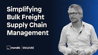 Nordics Low-Code Forum - Simplifying Bulk Freight Supply Chain Management