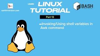 Linux Tutorial   Part 13: awk and shell variables