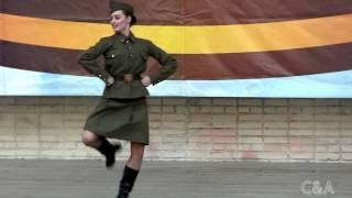 Katyusha dance War Army solo Военный танец Катюша сольный