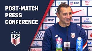 POST-MATCH PRESS CONFERENCE: Vlatko Andonovski | USWNT vs. Korea Republic | Oct. 26, 2021