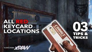 RUST - All Red Keycard Locations - Rust Tips & Tricks #3 (2021)