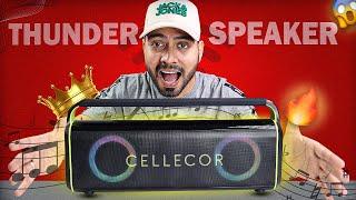 Cellecor Thunder 120W Loud Bluetooth Speaker *UNBOXING & SOUND TEST*