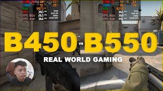 B450 vs. B550 Real World Gaming Test! Which one to get