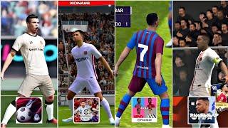 RONALDO Siiiii!! CELEBRATION COMPARISON FIFA MOBILE 22  VIVE LE FOOTBALL 22  eFootball PES  DLS22