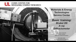 MET Basic Training: X-ray Diffractometer (XRD)