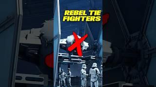 TIE Fighters Were So Bad Even The Rebellion Didn’t Want Them