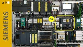 Automation cabinet 1 - Siemens - Identifying the components