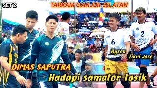 Dimas Saputra Vs Samator Tasik Fikri Jose Byson Edo Irwan, Gemparkan Warga Cianjur | Kades Cup