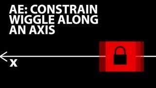 After Effects Tutorial: Constrain Wiggle Along an Axis (Beginner)