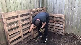 How To Make Compost Bins Using Free Pallets