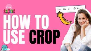 How to CROP  in Canva