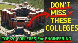 Top 20 ENGINEERING COLLEGES FOR KCET| KCET COUNSELING 2024 #kcet #karnataka #2024#college#clevervent