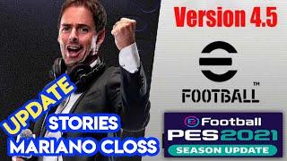 PES 2021 New Stories Mariano Closs v4.5