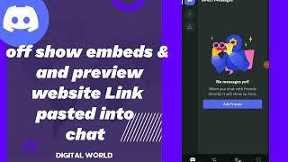 How To turn off Show embeds & preview website Link Pasted into Chat On Discord App 2023