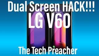 LG V60 Dual Screen HACK !! Wide Mode Feature For ANY APP