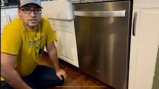 How to Install a Whirlpool Dishwasher - step by step