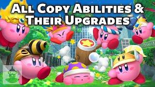 Kirby and the Forgotten Land - All Copy Abilities And Their Upgrades | The Leaderboard