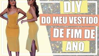 DIY VESTIDO DE ALCINHA COM LUREX