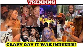 Davido FINGER is MISSING, Chioma Davido Bridal Party, Chioma Expensive wedding Ring,Davido father