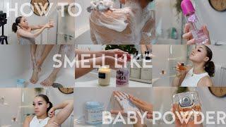My signature baby powder hygiene routine..(Lasts all day!)