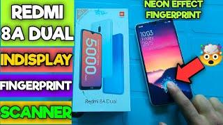 REDMI 8A DUAL Indisplay fingerprint how to enable | Fingerprint in redmi 8a dual  2023 update