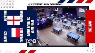 Bowron / Robinson v Beaufils / Thebeault | Mens Doubles | 2024 BI World Blackball Championship