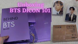 BTS DICON 101 PHOTOCARDS 디아이콘 포토카드 Unboxing #방탄소년단  #btsphotocards #디아이콘