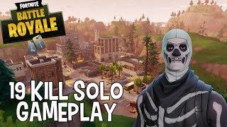 19 Kill Fortnite Solos Gameplay - Hartzy