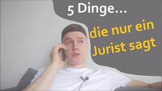 5 Dinge die nur ein Jurist sagt - Jura Studenten